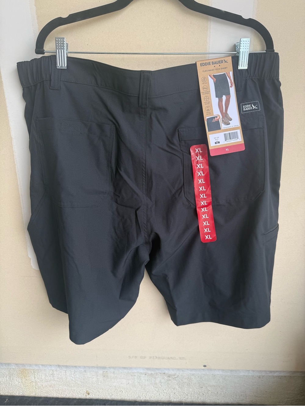 Eddie Bauer Black Men's Performance Shorts
